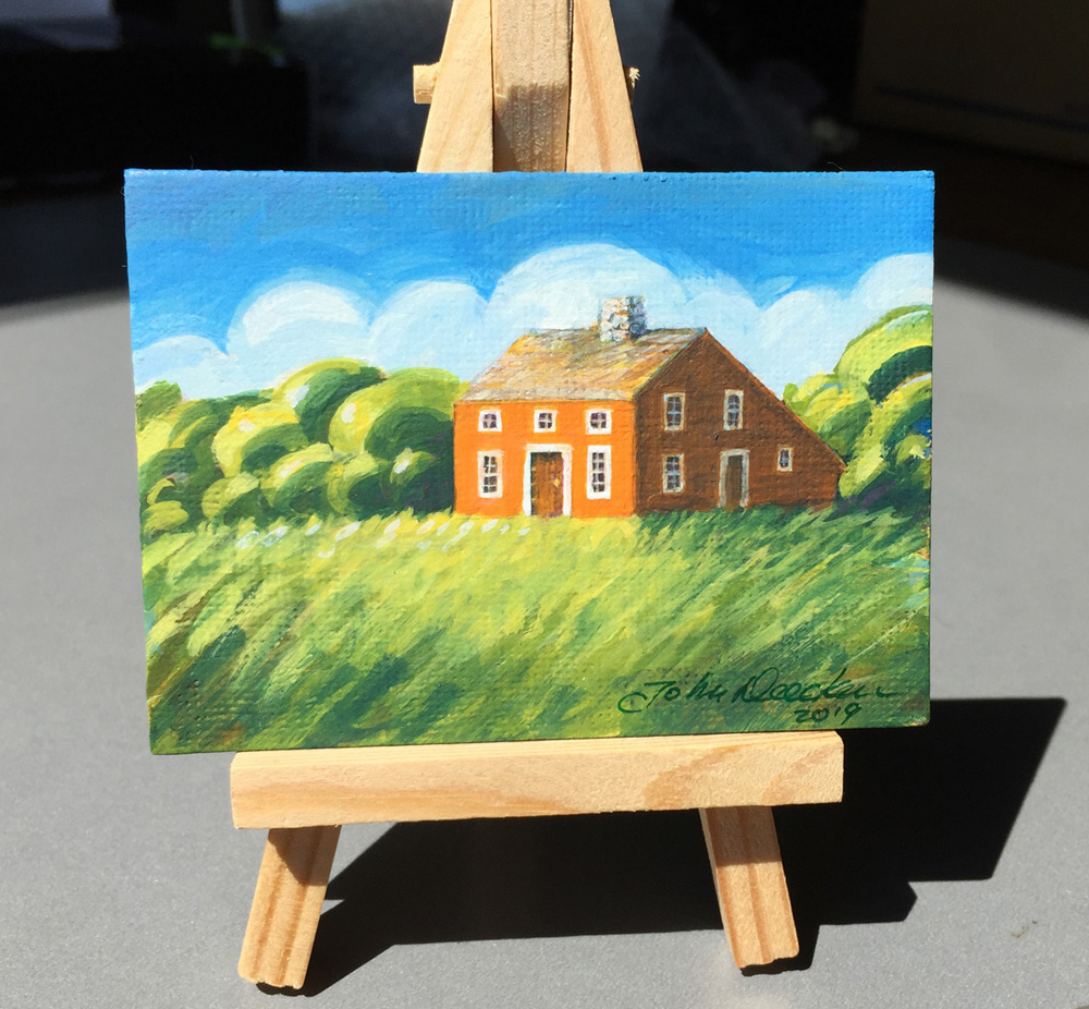 ACEO SALTBOX EASEL